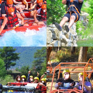 Köprülü Canyon Combo- Rafting+Buggy+Zipline+Monster Canyon